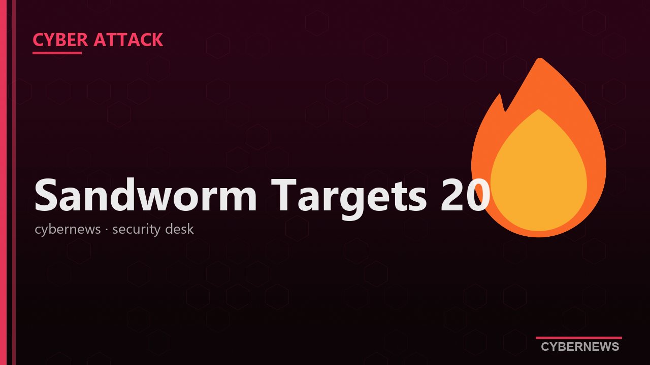 Sandworm ۲۰ تأسیسات انرژی اوکراین را برای هدایت حملات موشکی هدف گرفت