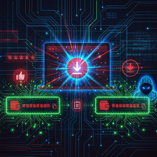 کمپین «Crypto Clipper» با سوءاستفاده از نظرات جعلی، روایت‌های هوش مصنوعی و اعتبارسازی در VirusTotal