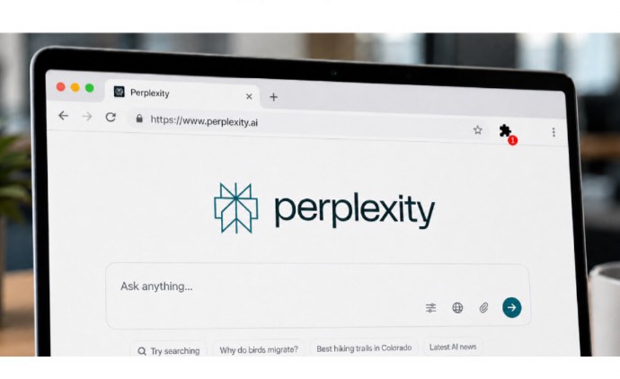 افزونه جعلی Perplexity در کروم جستجوها و حتی تایپ کاربران در نوار آدرس را رهگیری می‌کرد