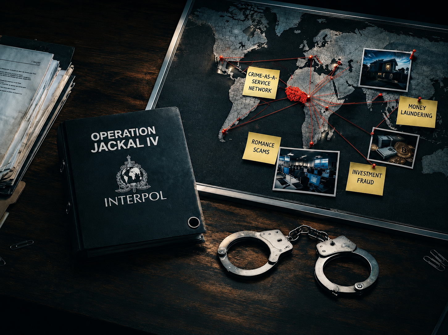 عملیات Jackal IV اینترپل به بازداشت ۵۸ نفر و شناسایی ۲۶۳ مظنون در پروندههای کلاهبرداری سایبری منجر شد